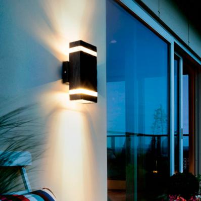 Светильник двухсторонний настенный фасадный светодиодный SP-2118 GU10 IP65