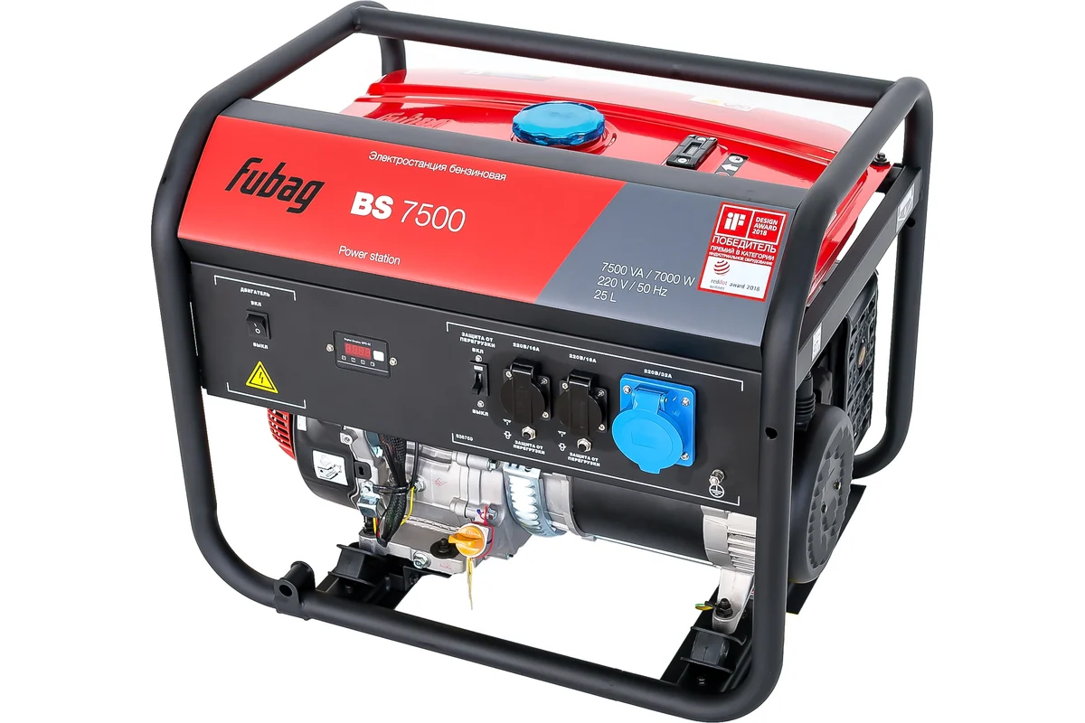 Бензиновая электростанция FUBAG BS 7500