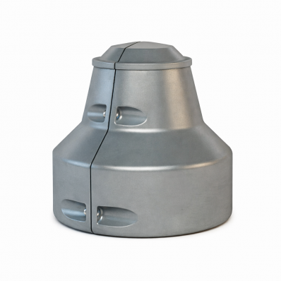 Цоколь восьмигранный С (F256-458 H430) серый