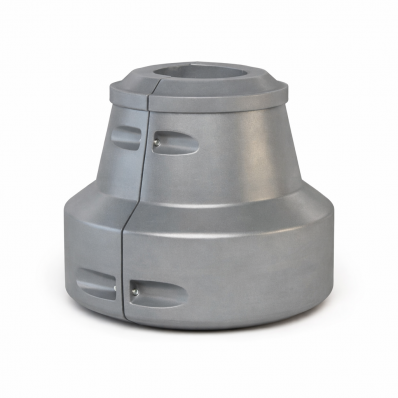 Цоколь для опор освещения стеклопластиковый круглый №6 D445-580_H530_F800