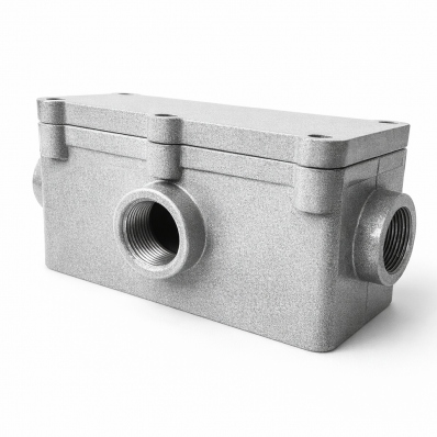 Коробка взрывозащищенная тройниковая КК-25 УХЛ1 IP54