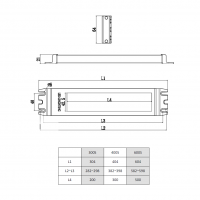 LED M9P-400-24V Станочный светодиодный светильник
