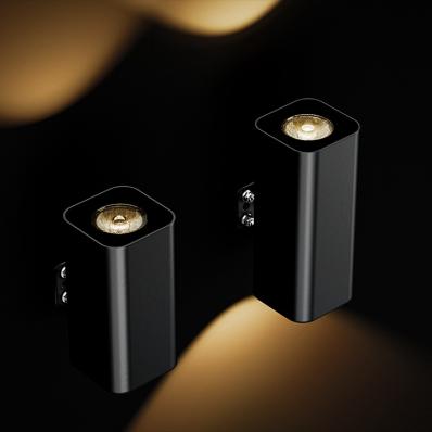 Светильник фасадный уличный Акцент Куб 10 XS Дуо CRI80