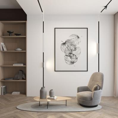 Трековый светильник SMART LINEAR DK8027-BK