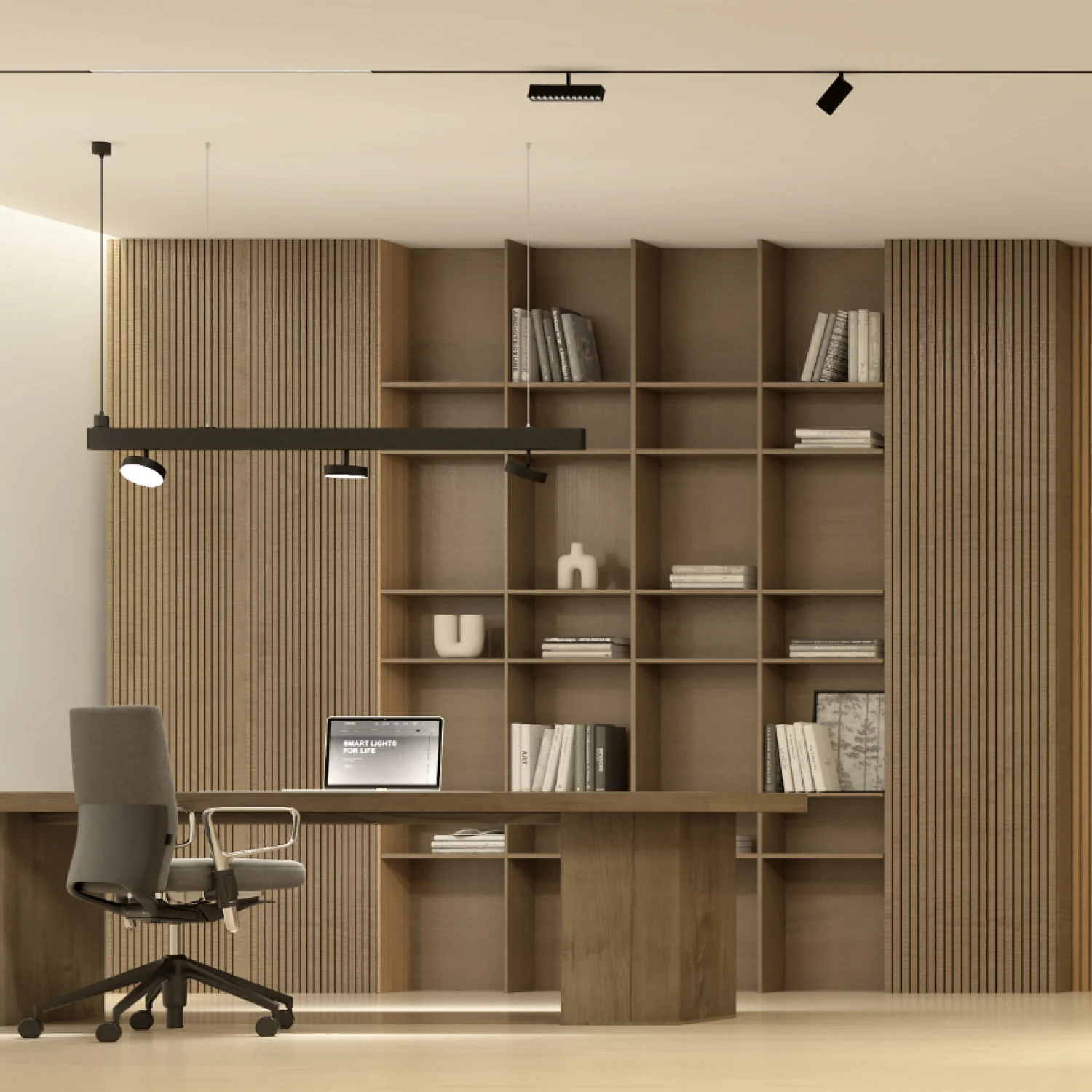 Трековый светильник SMART LINEAR DK8070-BK