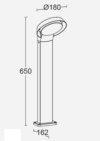 Садово-парковый светильник SP-01 15 Вт.