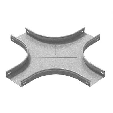 Соединитель кабельного лотка крестообразный 400х50 толщина 1мм